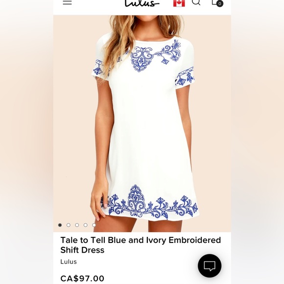 Tale to Tell Brand New with Tags Lulu’s Dress XS - Picture 3 of 4